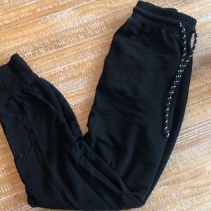 Sundry black joggers